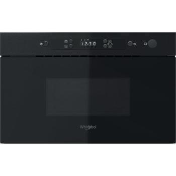 Whirlpool MBNA900B beépíthető mikrohullámú sütő fekete 22L 38cm kép