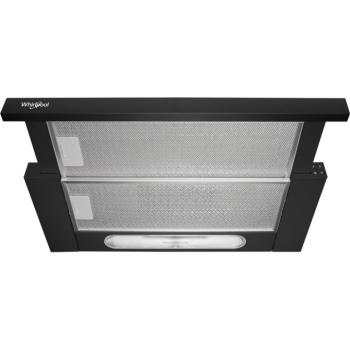 Whirlpool WAHTT 64 LM K beépíthető teleszkópos páraelszívó fekete 60cm kép