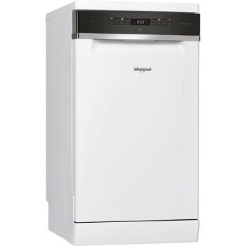 Whirlpool WSFO 3O23 PF Szabadonálló mosogatógép 10 teríték,9 L,7 prog.,43 dB,E,Felső evőeszk.,45 cm,Digit.kijelző, kép