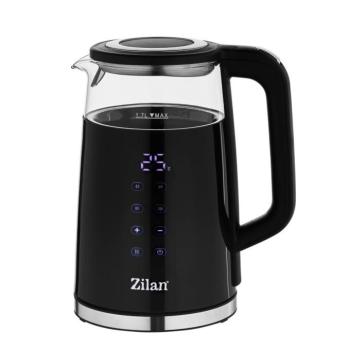 Zilan ZLN7859 vízforraló, max. 2200 W, 1,7 literes, rejtett fűtőszál, digitális kijelző kép