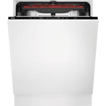 AEG FSB53927Z Beépíthető mosogatógép, 14 teríték,10.5 L,7 prog.,42 dB,D,Felső evőeszk.,60 cm,Digit.kijelző, Autom.ajtónyit. kép
