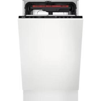 AEG FSE73527P Beépíthető mosogatógép, 10 teríték,9.9 L,7 prog.,44 dB,D,Felső evőeszk.,45 cm,Digit.kijelző, Autom.ajtónyit. kép