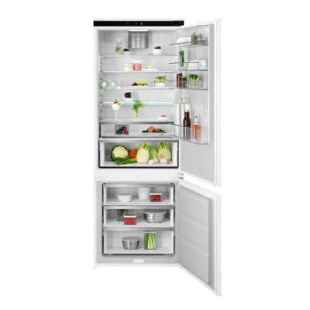 AEG NSC8T751DS GreenZone 7000 beépíthető alulfagyasztós hűtő 188x70cm kép