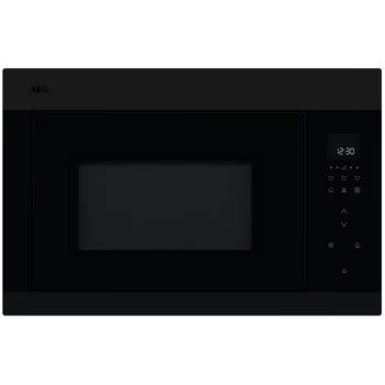 AEG OMB6G261TT beépíthető mikrohullámú sütő 26L grilles matt fekete/fekete kép