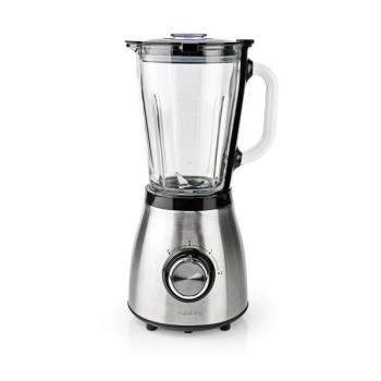 Álló turmixgép | 800 W | 1.5 l | Üveg | 2 Sebesség Beállítás | Ezüst / Fekete kép