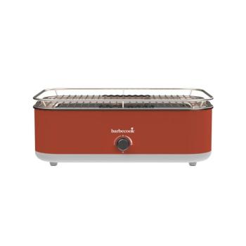 Barbecook BC-ELE-1001 E-Carlo elektromos asztali grill, piros, 42,5×33×16,5cm kép