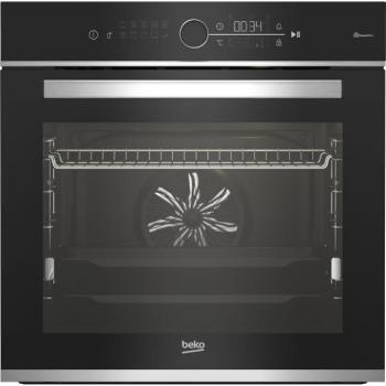 Beko BBIM13400XMPSEW Beépíthető Sütő 15 funkcióval,Digit.Kijelző,72 L,Teleszkópos sütősín,Gőztisztítás kép