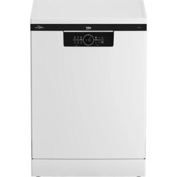 Beko BDFN26530W Szabadonálló mosogatógép, 15 teríték,9.9 L,6 prog.,44 dB,D,Felső evőeszk.,60 cm,Digit.kijelző, Autom.ajtónyit kép