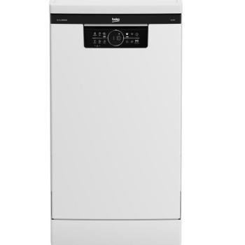 Beko BDFS26120WQ Szabadonálló mosogatógép, 11 teríték,8.7 L,6 prog.,46 dB,E,Felső evőeszk.,45 cm,Digit.kijelző, kép