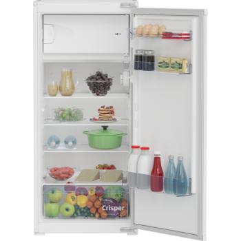 Beko BSSA210K4SN beépíthető egyajtós hűtő fagyasztóval 122cm kép