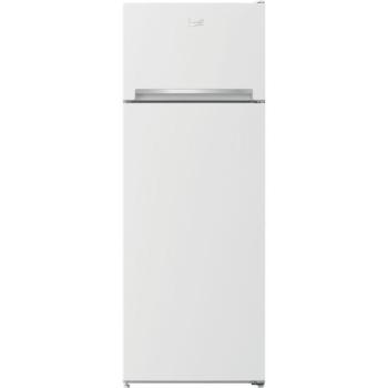 Beko RDSA240K40WN Felülfagyasztós hűtőszekrény E,177L/46L,Nofrost nélkül,37 dB,Szél: 54 cm,Mag: 146.5 cm,Mély: 57.4 cm kép