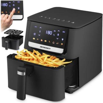 Berdsen BD-662 légkeveréses fritőz, fekete kép