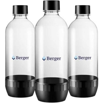 BERGER palack szett, 1l, 3db kép
