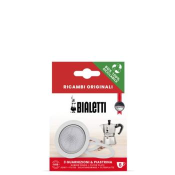 Bialetti Tömítőgyűrű- és szűrőkészlet, 6 adagos kép
