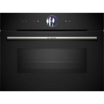 BOSCH CMG7761B1 Beépíthető kompakt sütő mikrohullámmal - Serie8 -...