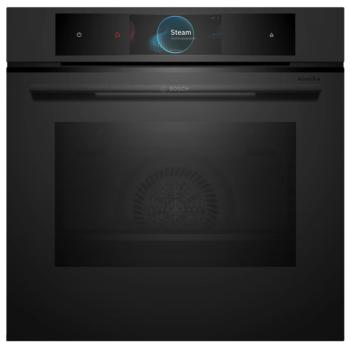 Bosch HSG938EM1 beépíthető gőzsütő matt fekete Serie8 AccentLine kép