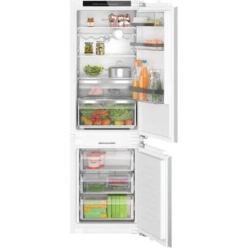 Bosch KIN86ADB0 Beépíthető Alulfagyasztós hűtőszekrény, B,184L/76L,Nofrost,33 dB,Szél: 56 cm,Mag: 177.2 cm,Mély: 55 cm kép