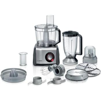Bosch MC812M844 MultiTalent 8 konyhai robotgép 1450W fekete/csiszolt rozsdamentes acél kép