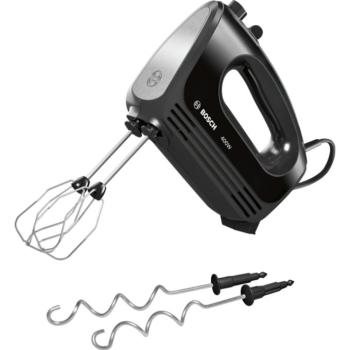 Bosch MFQ2420B CleverMixx kézi mixer 400W fekete/csiszolt rozsdamentes acél kép
