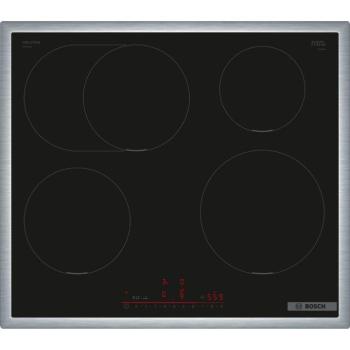 Bosch PIF645HB1E Beépíthető Indukciós főzőlap Fém keretes,7400 W,Érintőszenzoros,Gyerekzár,2 fázisra köthető kép