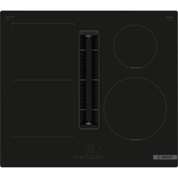 Bosch PVS611B16E Beépíthető Indukciós főzőlap beépített páraelszívóval Keret nélküli,7400 W,Érintőszenzoros,Gyerekzár,2 vagy 3 fázisra köthető kép