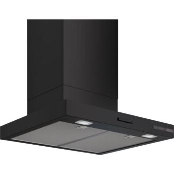 Bosch Serie 2, Falra szerelhető páraelszívó, 60 cm, Fekete, DWB63BC60 kép