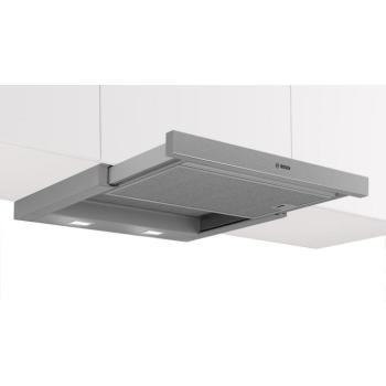 Bosch Serie 2, Teleszkópos páraelszívó, 60 cm, Ezüst, fémes, DFL064W54 kép