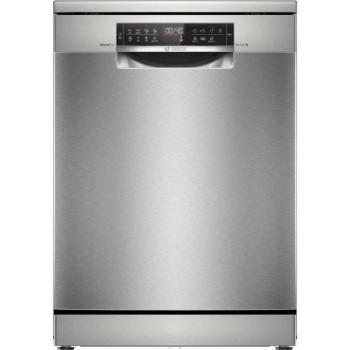 Bosch SMS8ECI02E Szabadonálló mosogatógép 14 teríték, 9 L fogyasztás, 8 program, 42 db zajszint, A energiaosztály, Felső evőeszköztartó tálca, 60 cm, Digit. kijelző kép