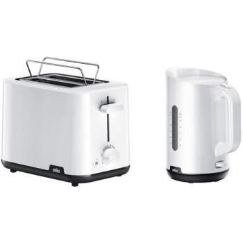 Braun Breakfast Collection Reggeli 1 - fehér (WK1100. WH & HT1010. WH) kép
