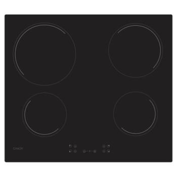 Candy CH64CCB/4U2 Beépíthető főzőlap 59 cm, 4 főzőzóna, Fekete