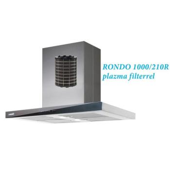 Cata ISLA LEGEND 9000 XGBK sziget páraelszívó inox 90cm + RONDO plazmafilter kép