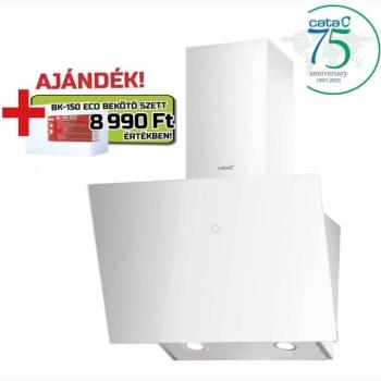 Cata Lena 600 XGWH fehér Fali páraelszívó LED világítás 1 db motor,620 m3/h,45-64 dB,59.5 cm széles,B kép