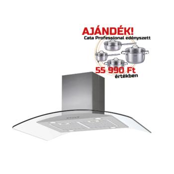 CATA - Páraelszívó ISLA GAMMA 9010 X + CATA Edényszett PROFESSIONAL kép