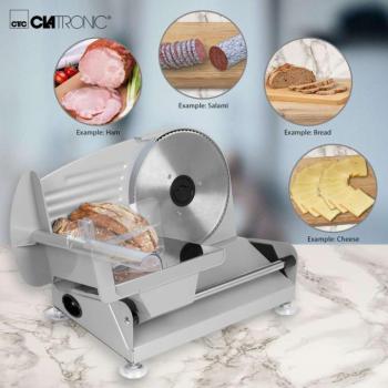 Clatronic MA 3585 Szeletelőgép 150W - ezüst kép