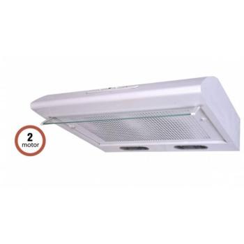 Davoline OLYMPIA 260 LUX WH fehér 2 motoros páraelszívó 60cm kép