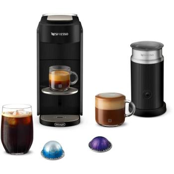 De'Longhi Nespresso Vertuo Up Anthracite & Milk ENV200.GYAE kép
