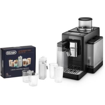 De'Longhi Rivelia EXAM 440.55.B & Lattecrema Cool Kit kép