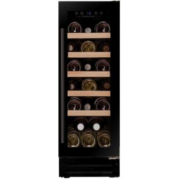 Dunavox DAUF-19.58MB beépíthető borhűtő matt fekete 19 palackos kép