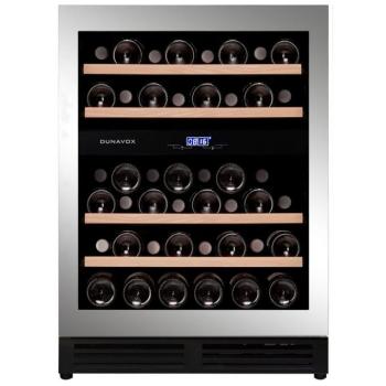 Dunavox DAUF-45.125DSS.TO Flow beépíthető borhűtő inox 45 palackos kép