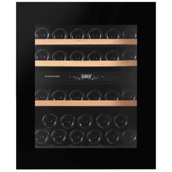 Dunavox DAVG-32.80DB.TO Horizon beépíthető borhűtő fekete 32 palackos kép