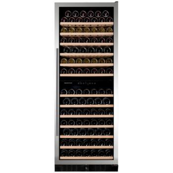 Dunavox DX-108.330DSS Grande beépíthető borhűtő inox 108 palackos kép