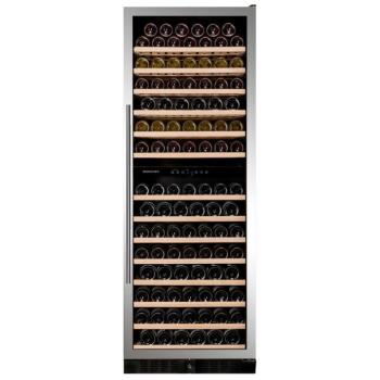 Dunavox DX-181.490SDSK Grande beépíthető borhűtő inox 166 palackos kép