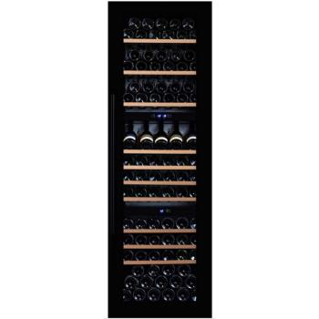 Dunavox DX-89.246TMB Joy beépíthető borhűtő matt fekete 95 palack kép
