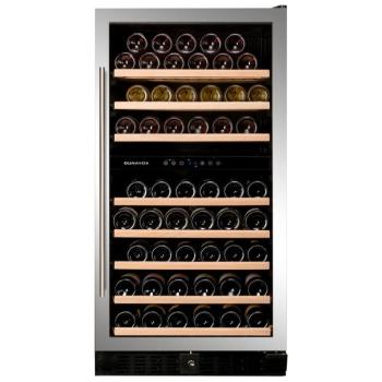Dunavox DX-94.270SDSK Grande beépíthető borhűtő inox 94 palackos kép