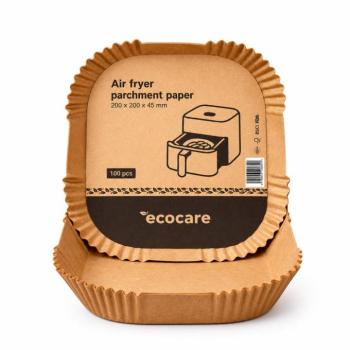 Ecocare forma forrólevegős fritőzbe, 20 × 20 × 4,5 cm, 100 db kép