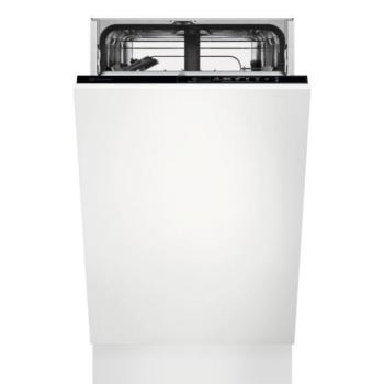 Electrolux EEA12100L Beépíthető mosogatógép, 9 teríték,9.9 L,5 prog.,49 dB,F,Alsó evőeszk.,45 cm, Autom.ajtónyit. kép