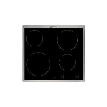 Electrolux EHF6240XXK Beépíthető kerámia főzőlap, 60 cm, 4 főzőzó... kép