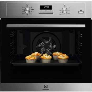 Electrolux EOD3H70X Beépíthető Sütő gőzfunkcióval,72 L,Gőztisztítás kép