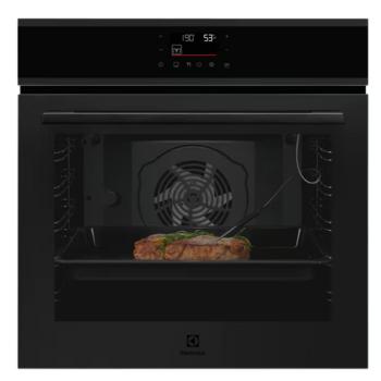 Electrolux EOE7P86E SenseCook beépíthető sütő pirolitikus matt fekete kép