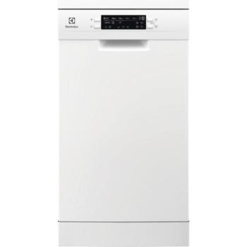 Electrolux ESG42310SW Szabadonálló mosogatógép 9 teríték,9.9 L,8 prog.,45 dB,D,Alsó evőeszk.,45 cm,Digit.kijelző, Autom.ajtónyit. kép